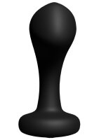 Hidden Desire Extreme Bullshead Power Anal Plug mit Vibration Schwarz &Oslash; 4,5 cm