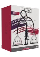 She.E.O. Vacuum Breast Pleasure Pump Black S-M &Oslash;...