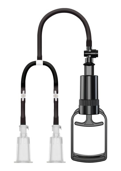 She.E.O. Vacuum Nipple Pleasure Pump Black M-L &Oslash; 4 cm