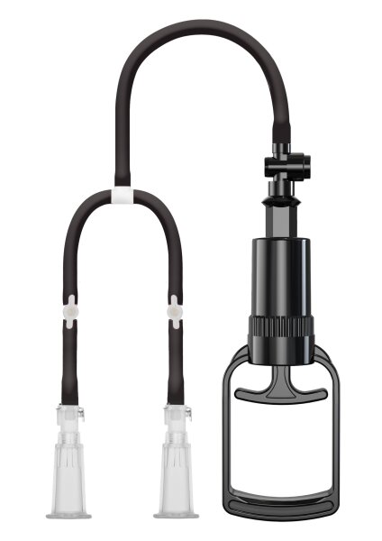 She.E.O. Vacuum Nipple Pleasure Pump Black S-M &Oslash; 3 cm