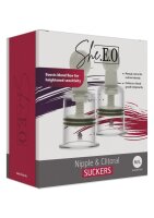 She.E.O. Nipple & Clitoral Suckers White M-L &Oslash;...