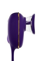 She.E.O. Licking Clitoral Pump & Anal Stimulator Purple 9 cm &Oslash; 5.3 cm