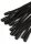 Taboom Knot Flogger Schwarz