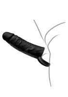 Hidden Desire Inferno Penis Sleeve Liquid Silicone Schwarz 15 cm &Oslash; 4 cm