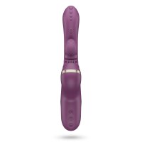 Easytoys Vibe Collection Trio Tap Rabbitvibrator Lila 24 cm