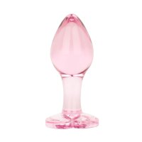 Easytoys Anal Plug aus Glas mit Herzbasis Rosa &Oslash;...