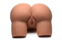 XR Brands MISTRESS Jennifer Bubble Butt with Two Tunnels Torso Masturbator Beige 23 kg