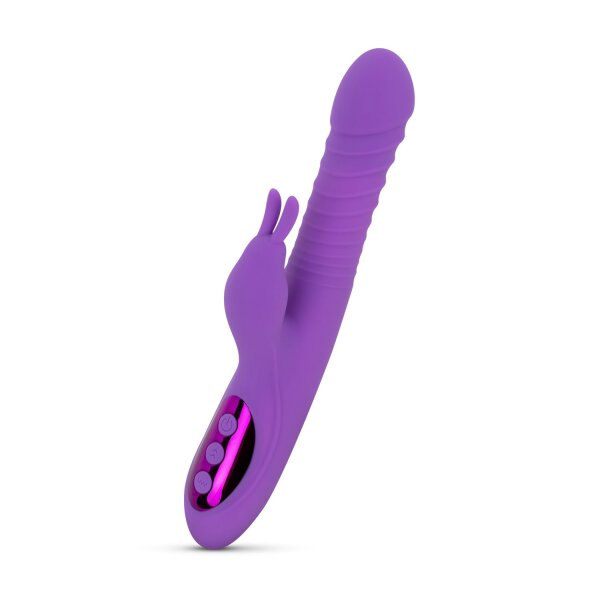 Teazers Sto&szlig;ender und Erw&auml;rmender Rabbit Vibrator