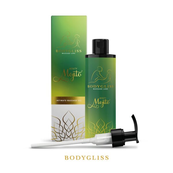 BodyGliss Massage&ouml;l und Gleitmittel Minty Mojito 150 ml