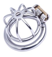 Malesation Chastity Cage 40 Silber 4,8 cm &Oslash; 4 cm