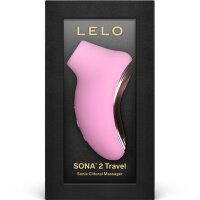 LELO Sona 2 Travel Druckwellenstimulator Rosa