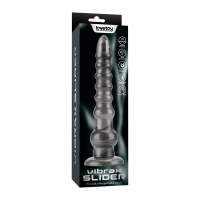 LoveToy King Sized Vibrating Vibrax Slider 32cm Silver