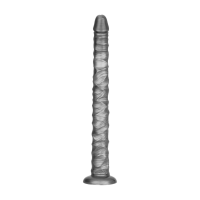 LoveToy King Sized Vibrating Vibrax Slider 40,5cm Silver