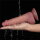 LoveToy - Power Cock 21,5cm - Vibrating Dual Desinty - Nude
