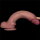 LoveToy Vibrating Sliding Skin Pro II with remote control 10"/ 25 cm Nude