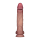 LoveToy Vibrating Sliding Skin Pro II with remote control 10"/ 25 cm Nude