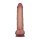 LoveToy Vibrating Sliding Skin Pro II with remote control 10"/ 25 cm Nude