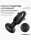 INTOYOU Zack Anal Plug with Flipping Tongue  (with App Control) Black