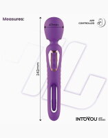INTOYOU Salma Wand with Flipping Tongue (with App Control) Purple