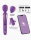INTOYOU Salma Wand with Flipping Tongue (with App Control) Purple