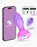 INTOYOU Moxy Butt Plug 360&ordm; Rotation (with App Control) Lila