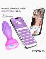 INTOYOU Moxy Butt Plug 360&ordm; Rotation (with App Control) Lila