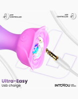 INTOYOU Moxy Butt Plug 360&ordm; Rotation (with App Control) Lila
