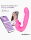 INTOYOU Bimby Biting and Double Tongue Tapping Vibrator with App Pink