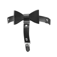 Amorable Strumpfhalter-Set Schwarz One Size