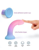 Love to Love Utopia Dildolls Size L Rose/Violet/Blue 19,5 cm