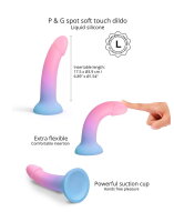 Love to Love Utopia Dildolls Size L Rose/Violet/Blue 19,5 cm