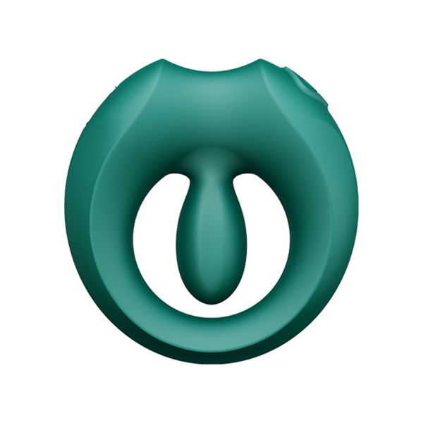 ZALO Apis Vibrating Ring for Couples App-Controlled Green &Oslash; 3.2 cm