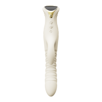 ZALO Mose 2 Rabbit Vibrator with Thrusting Function White