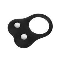 Rimba Silicone Ball Stretcher with Weight Black &Oslash; 3.2 cm 70 g