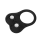 Rimba Silicone Ball Stretcher with Weight Black &Oslash; 3.2 cm 70 g