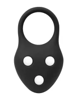 Rimba Silicone Ball Stretcher with Weight Black &Oslash; 3.2 cm 110 g
