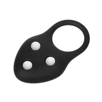 Rimba Silicone Ball Stretcher with Weight Black &Oslash; 3.2 cm 110 g