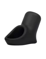 Rimba Silicone Penis Sleeve Black &Oslash; 4.75 cm
