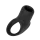 Rimba Silicone Penis Sleeve Black &Oslash; 4.75 cm