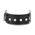 Rimba Leather Neck Restraint with Double D-Ring Black