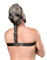 Rimba Restraint Harness Leather Black One Size