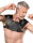 Rimba Brustharness aus Leder Schwarz One Size