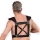 Rimba Brustharness aus Leder Schwarz One Size