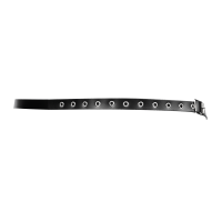 Rimba Leather Waist Belt for Cock Cages Black One Size