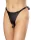 Rimba Lockable Leather Thong Black One Size