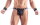Svenjoyment Thong with Soft Handcuffs Black M