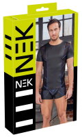 NEK Form-Fitting Short-Sleeve Shirt Black Blue S
