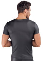 NEK Betonendes Kurzarm-Shirt Schwarz Blau XL