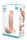 B-Vibe Slipskin Realistic Silicone Dildo 8 Inch Girthy Cream