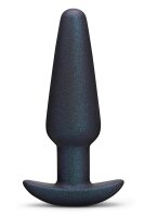 B-Vibe Hefty Weighted Silicone Anal Plug Black